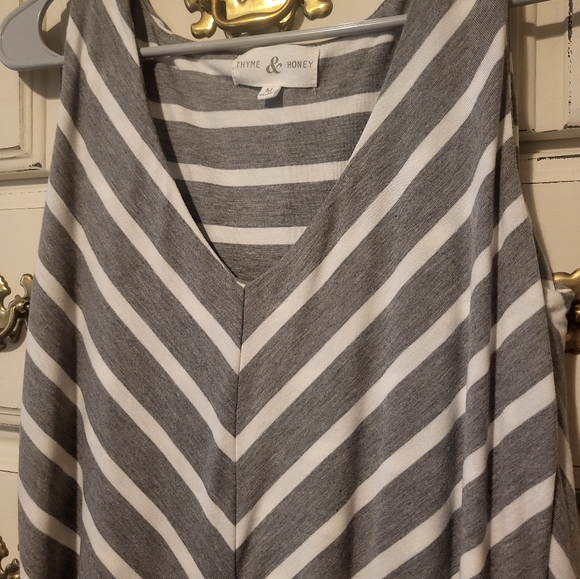 Thyme & Honey Striped maxi - Picture 2 of 2